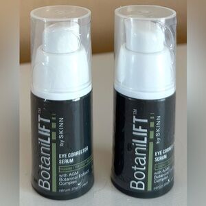 BOTANILIFT BY SKINN 2 EYE CORRECTOR SERUMS 0.5 OZ EACH SAGGING PUFFINESS SEALED